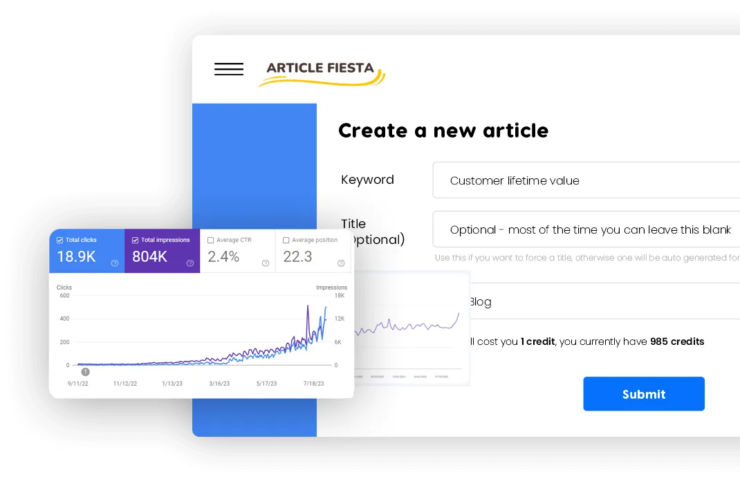 Create New AI Article
